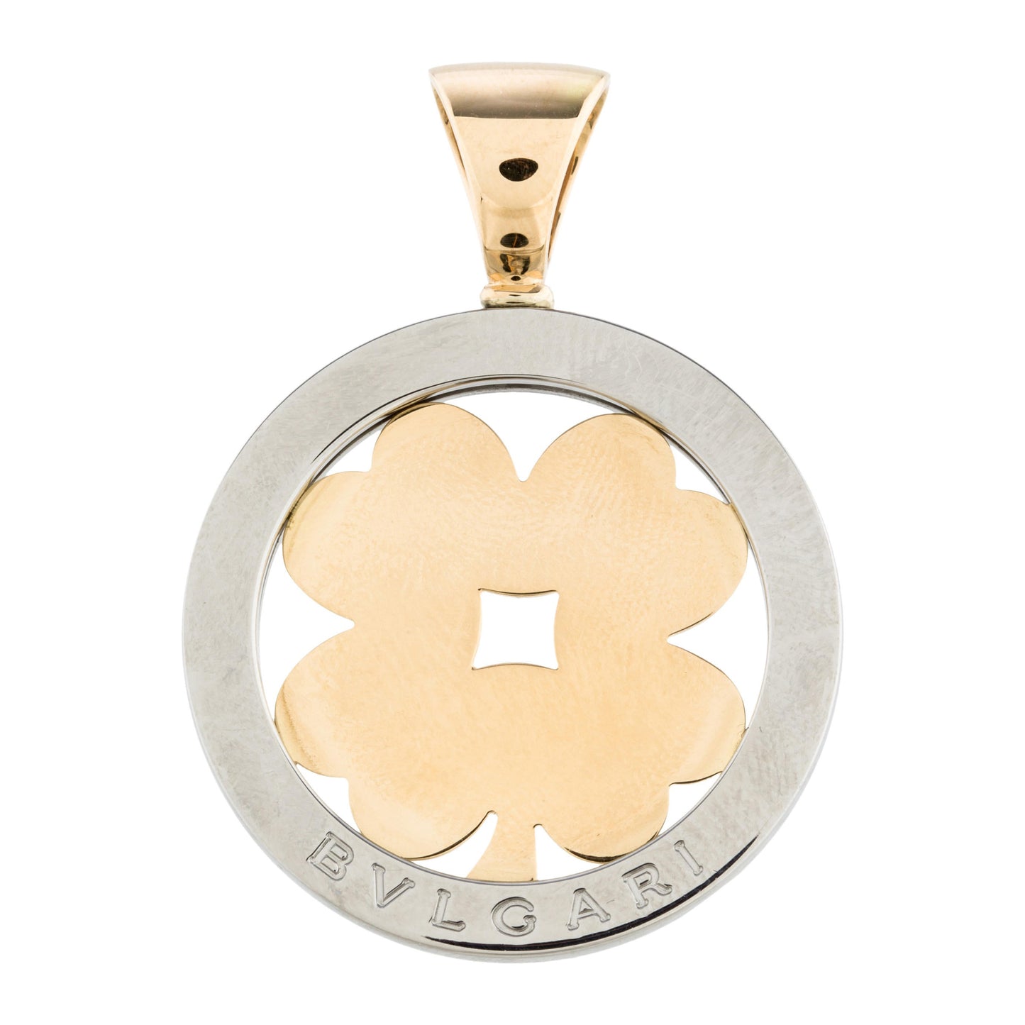 BGL-CL925200 four-leaf clover flower round pendant