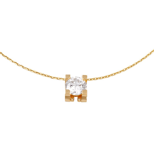 KDY-N7405700 horn about 2ct tethered chain pendant
