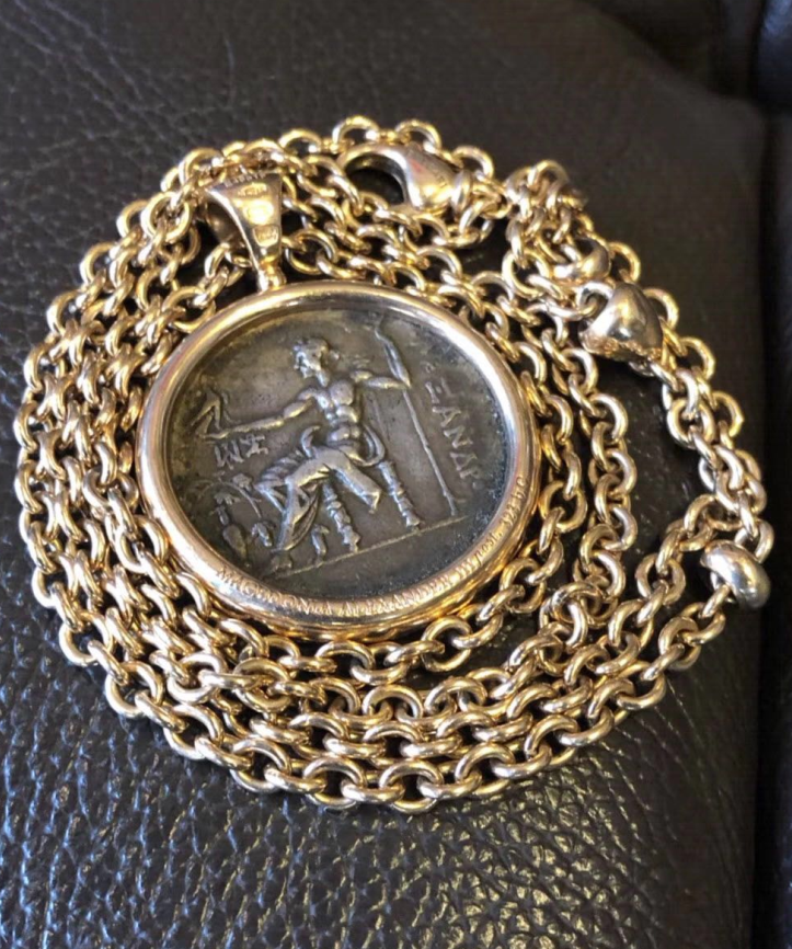 BGL-CL402407 money round coin ancient coin pendant