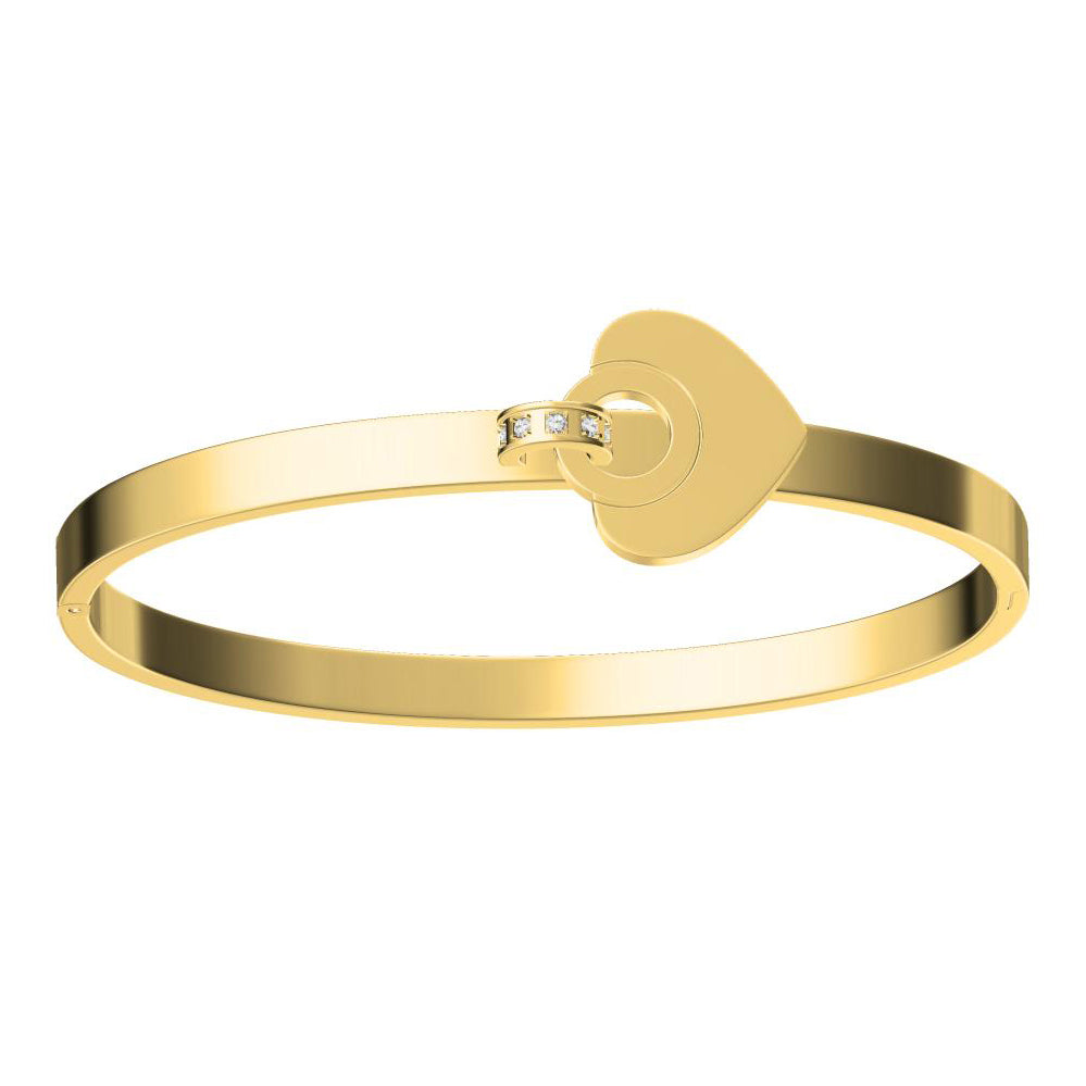 BGL-BR999381 peach heart-shaped bracelet