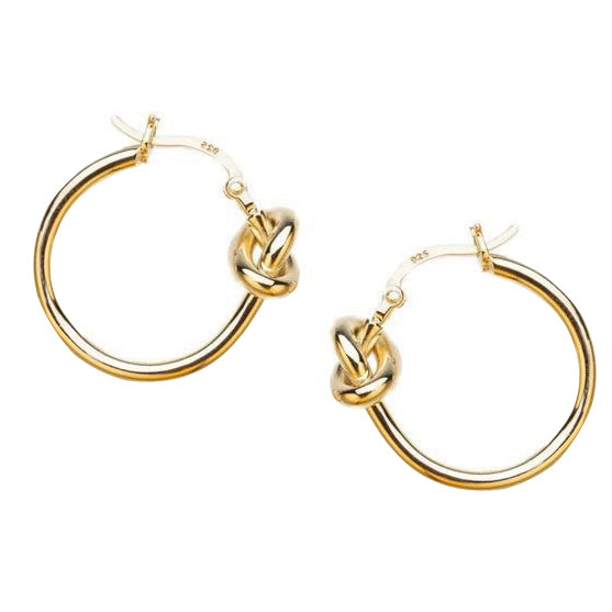 TIF3820167 light gold rope earrings