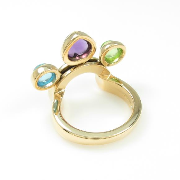 BGL-AN889297 peach heart shaped event ring