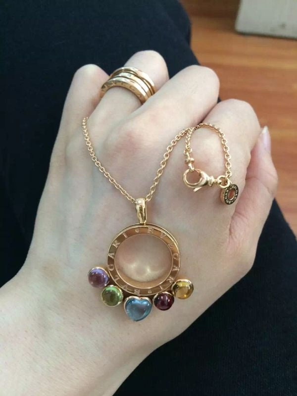 BGL-CL371837 ring movable heart pendant
