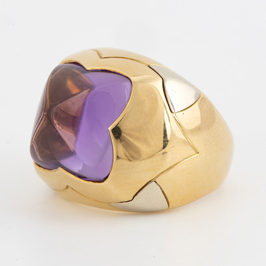 BGL-AN784624 spire front plum blossom main stone 13.7mm