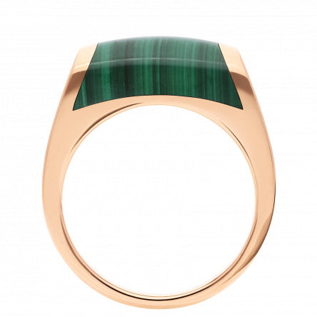 BGL-AN857916 malachite, colorful gemstone ring