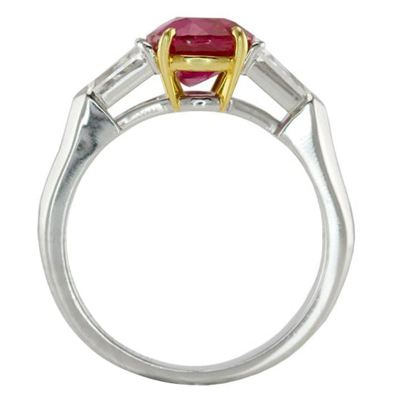 BGL-AN421468 trapezoidal four claw ring color separation