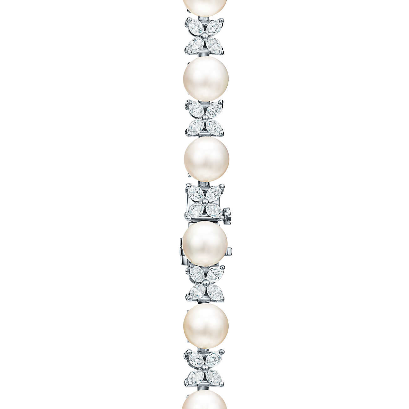 TIF30882277 Marquise Pearl Bracelet
