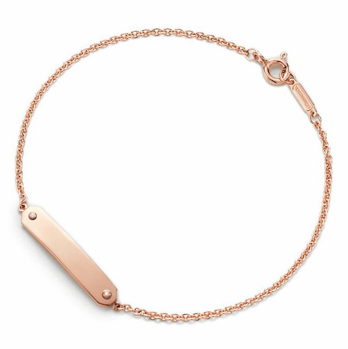 TIF37164313 guest version light gold long bracelet