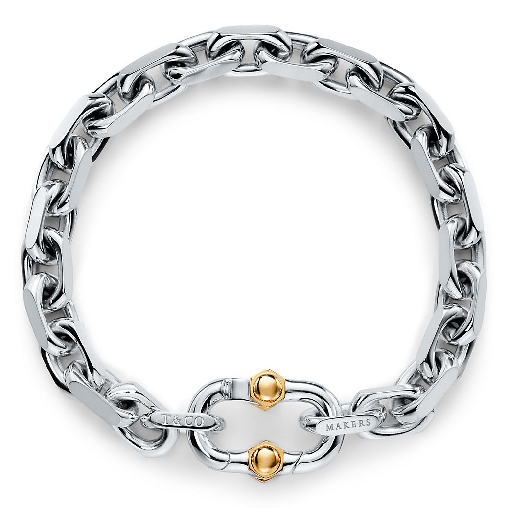 TIF82607374 men's light gold bracelet