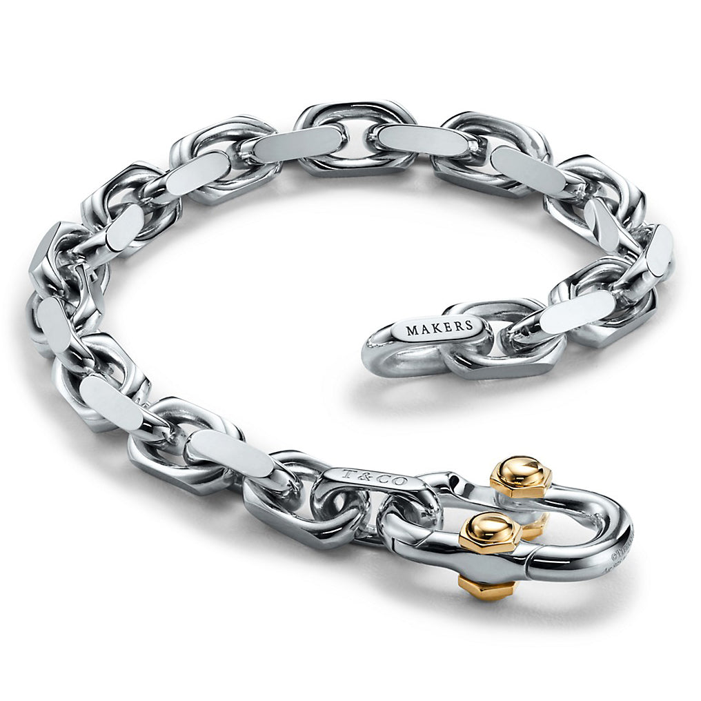 TIF82607374 men's light gold bracelet
