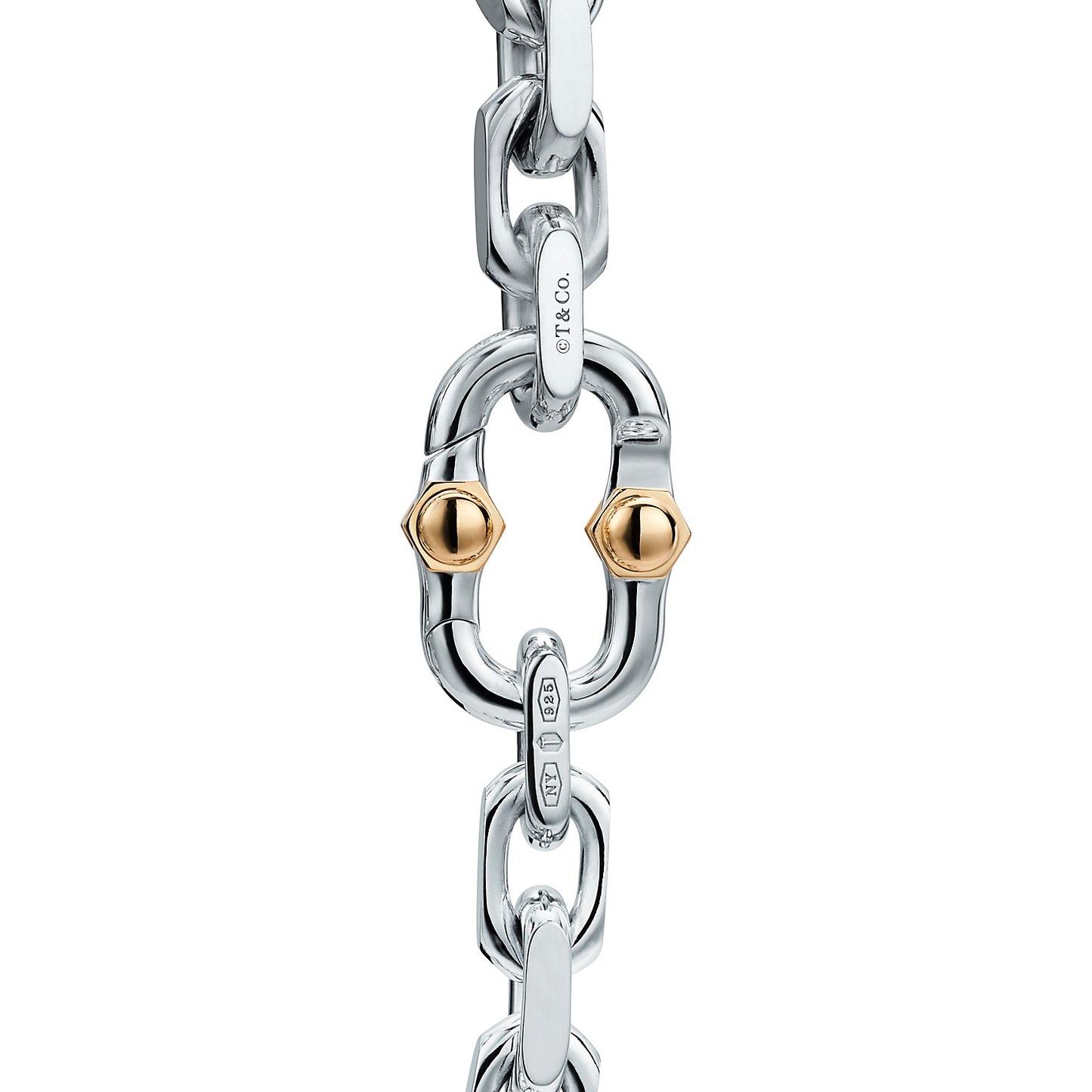 TIF82607374 men's light gold bracelet