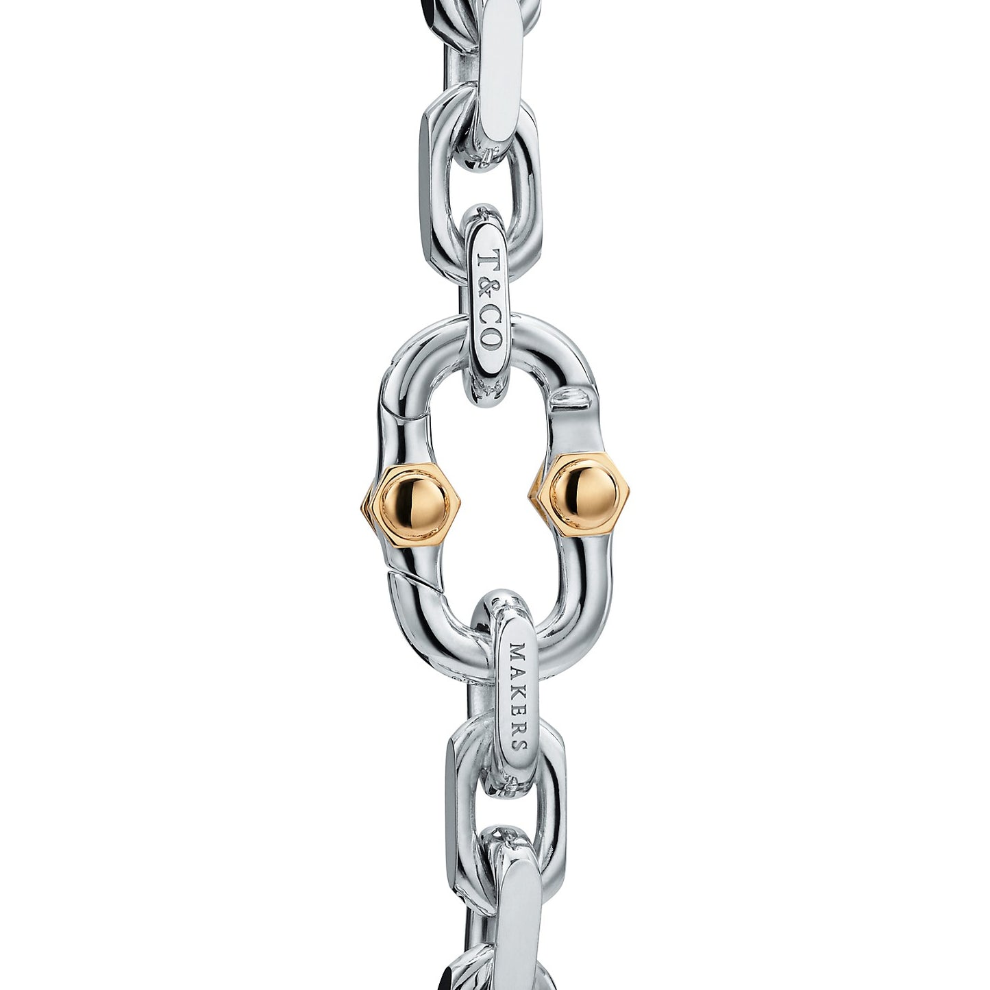 TIF82607374 men's light gold bracelet