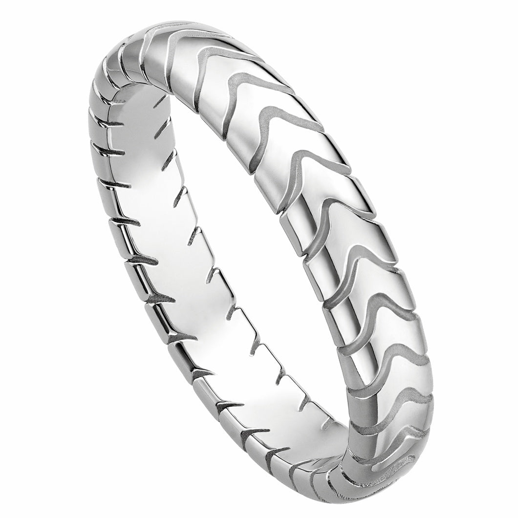 BGL-AN856817 snake stripe light gold 4mm guest version ring
