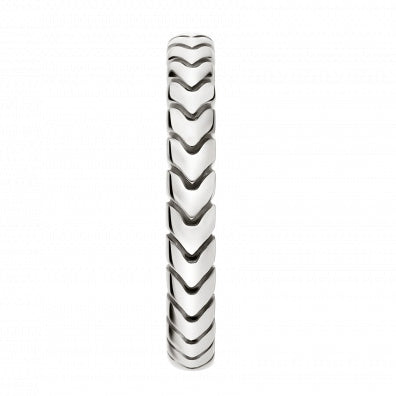 BGL-AN856816 narrow version snake pattern light gold bar ring 3mm customer version ring