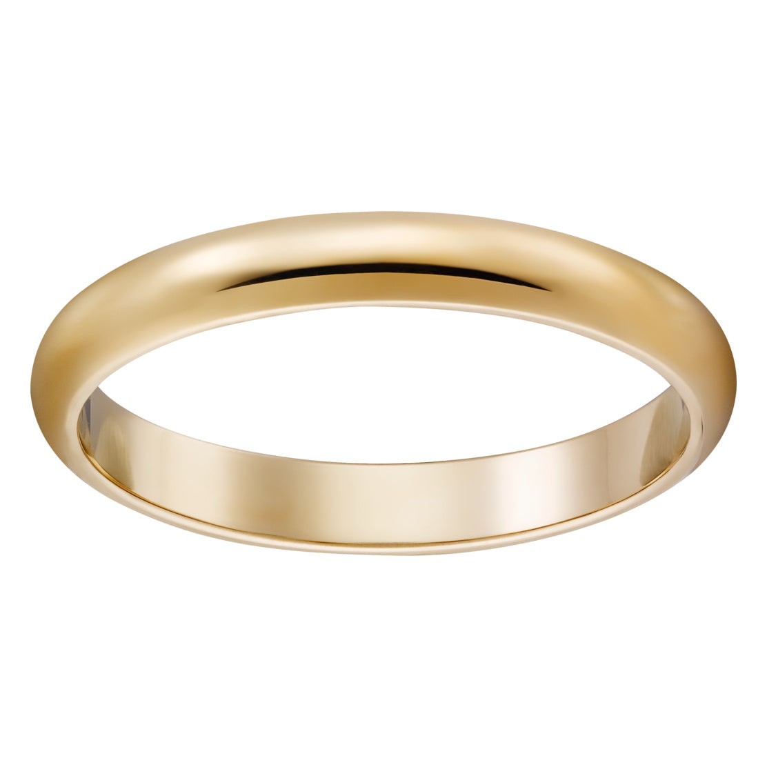 KDY-B4012500 light gold divination arm about 2.5mm strip wedding ring