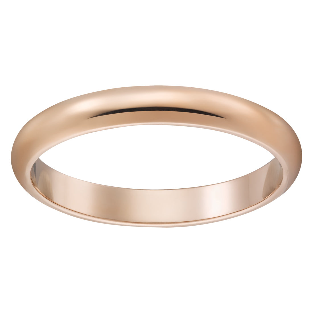KDY-B4012500 light gold divination arm about 2.5mm strip wedding ring