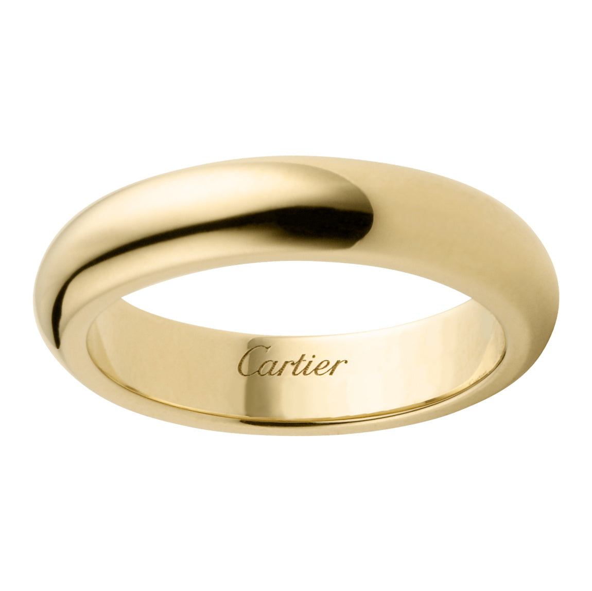 KDY-B4031300 light gold faceted arm approximately 4mm ring