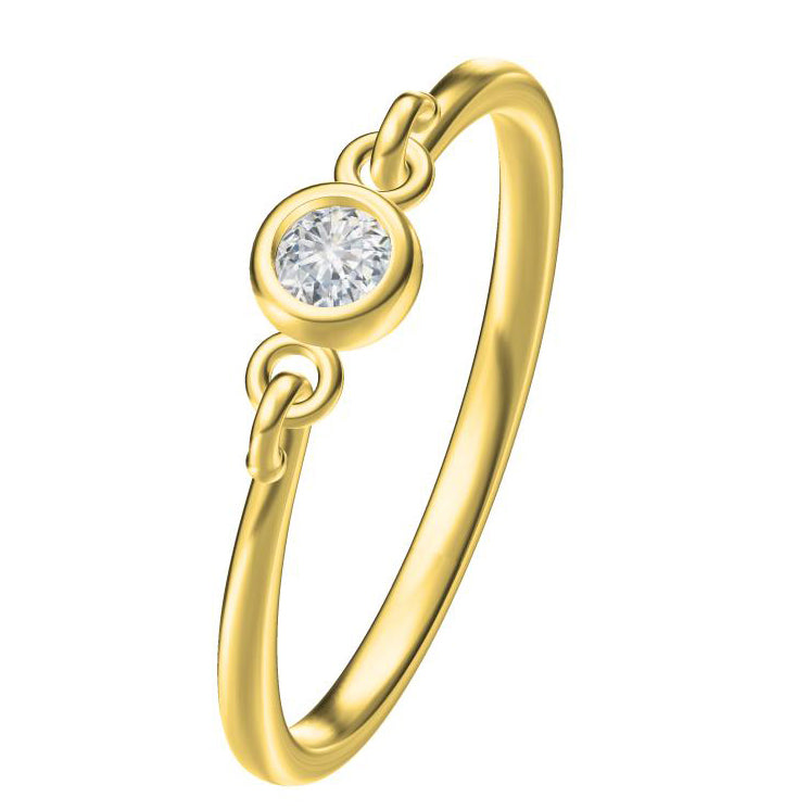 TIF78065369 bezel set solitaire diamond ring