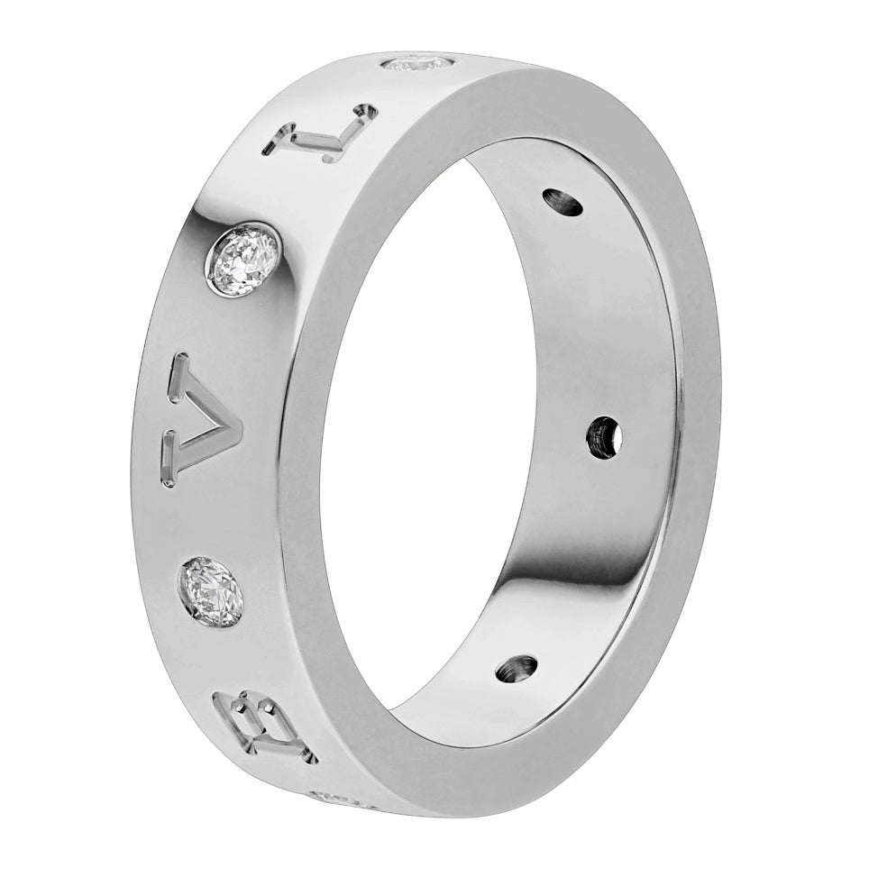 BGL-AN858005白钻款字母条戒