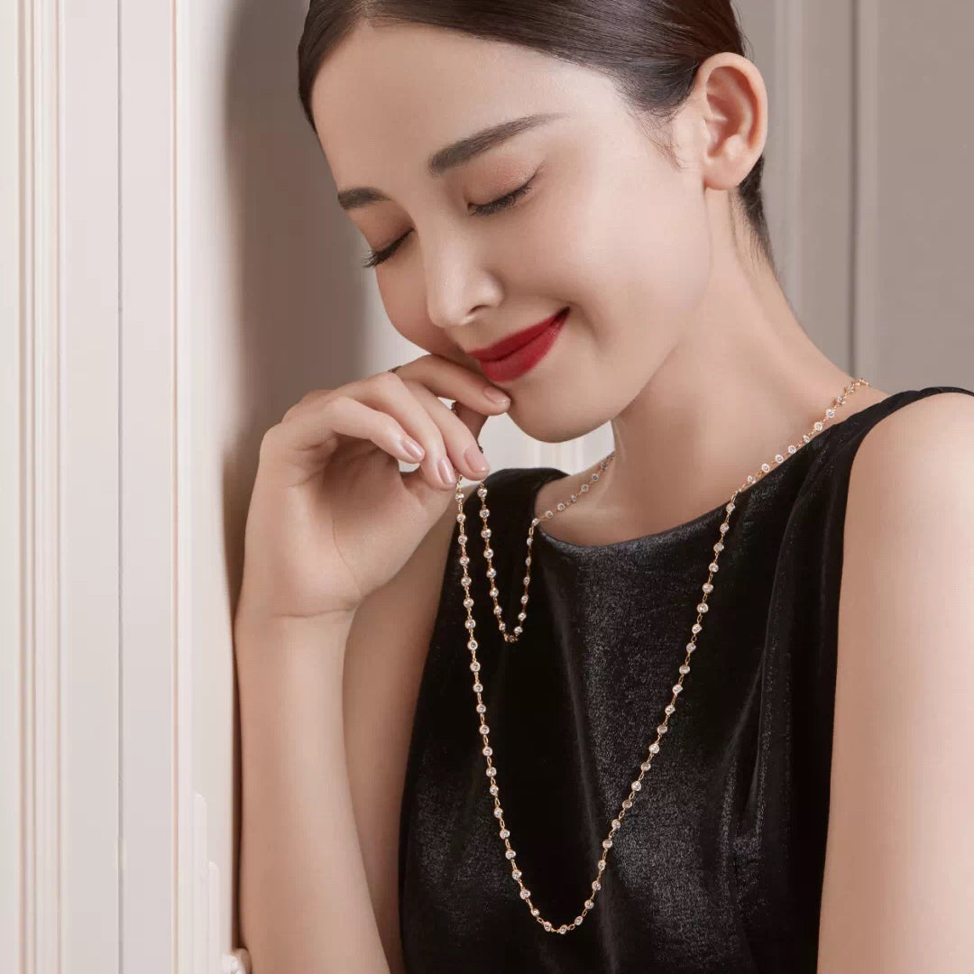 TIF29085835 blister bag set long necklace