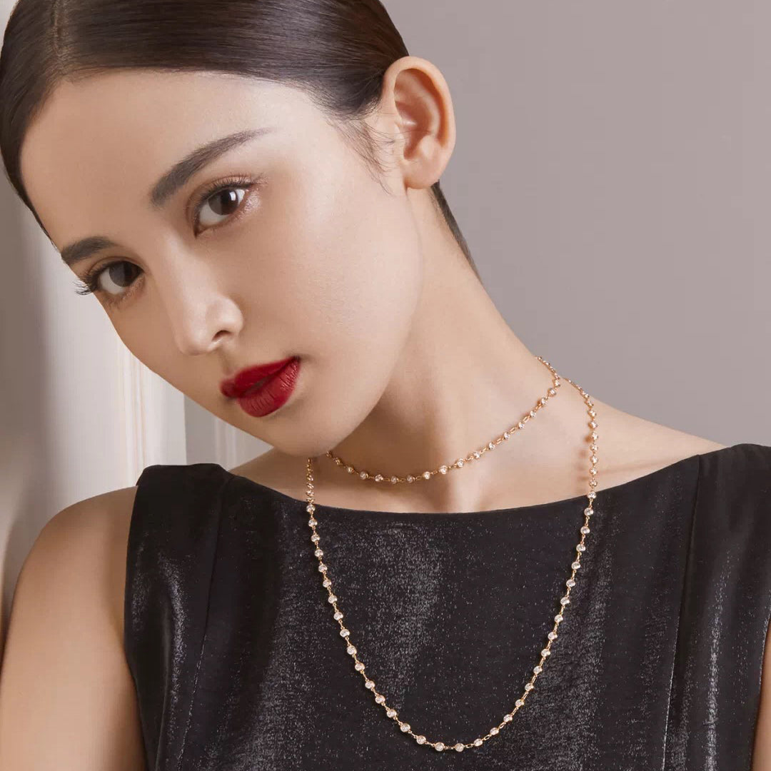 TIF29085835 blister bag set long necklace