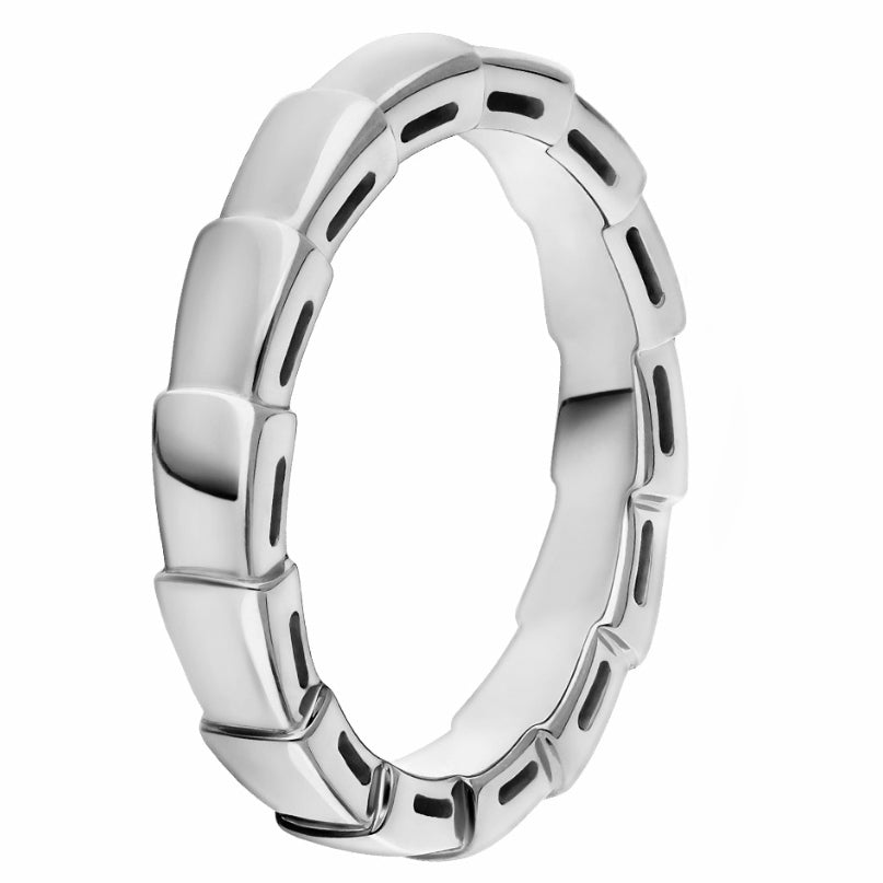 BGL-AN856868 narrow version snake body light gold bar ring guest version