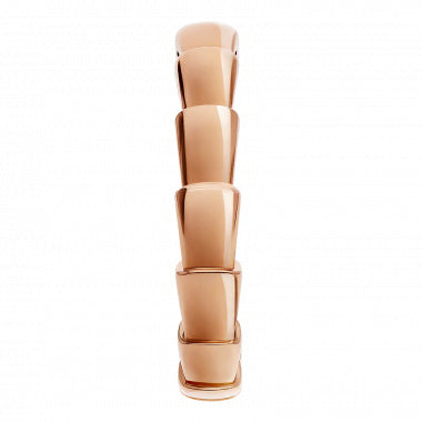 BGL-AN856868 narrow version snake body light gold bar ring guest version