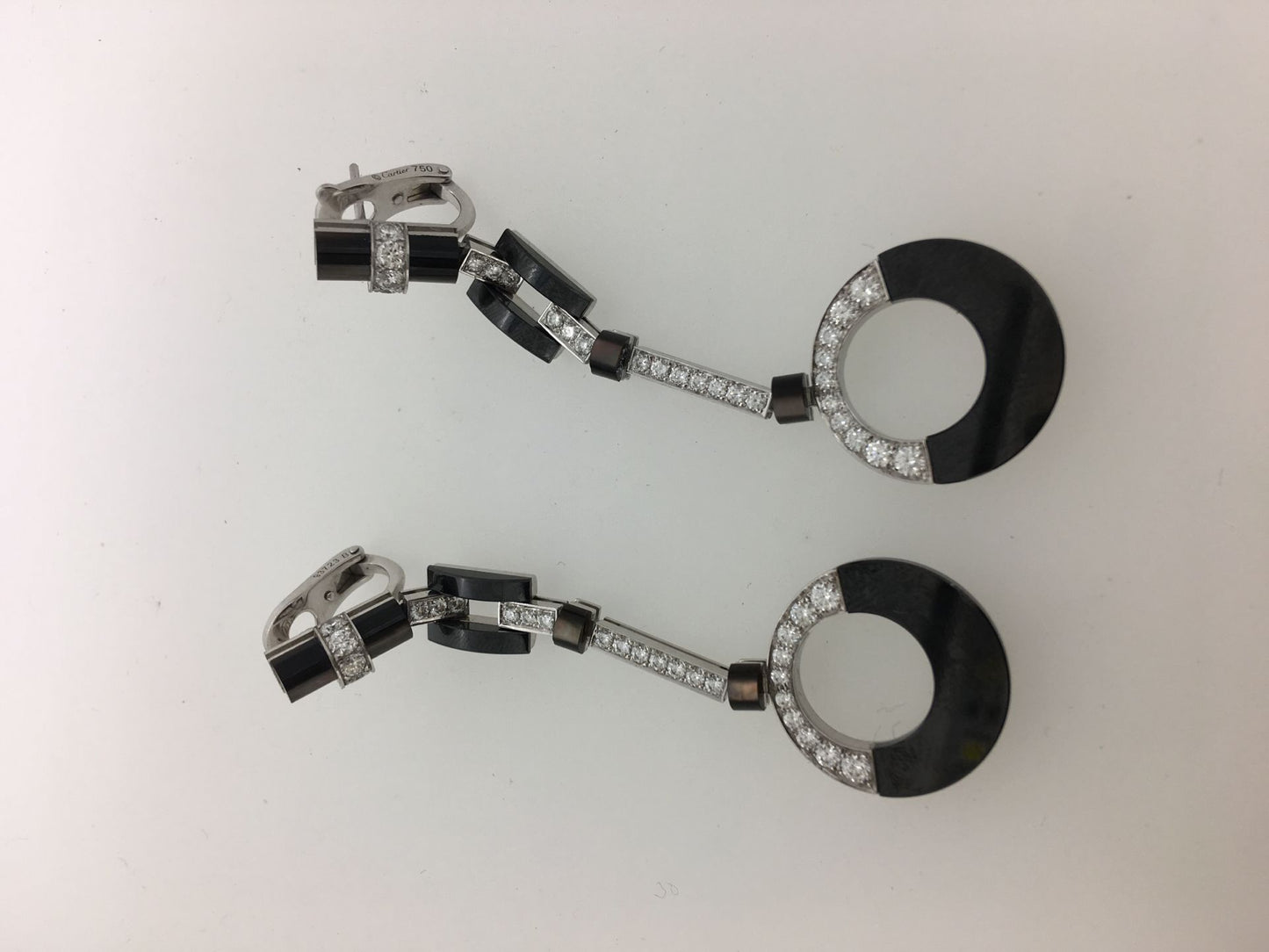 KDY-D7583787 ring black onyx long ear clip guest version