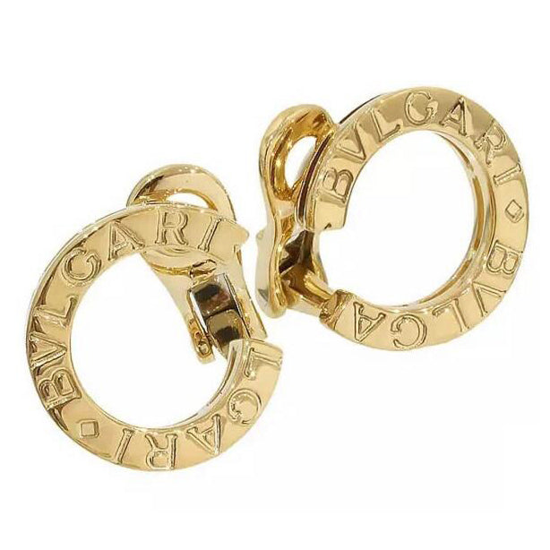 BGL-OR957219 light gold letter earring clip