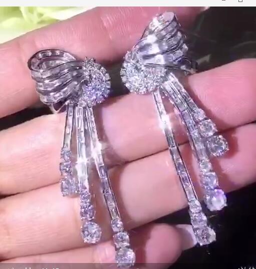 BGL-OR560775 antique collection series diamond earrings, trapezoidal earrings