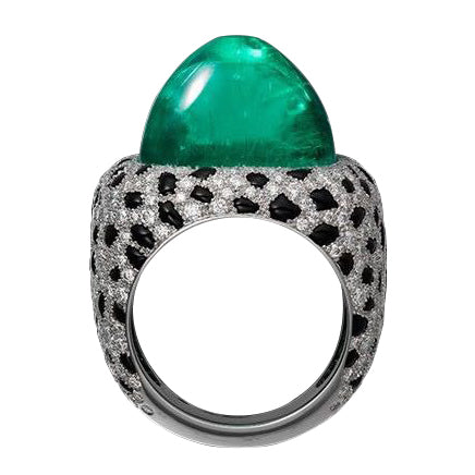 KDY-V4232761 leopard print ring main stone 11.6x13.2mm