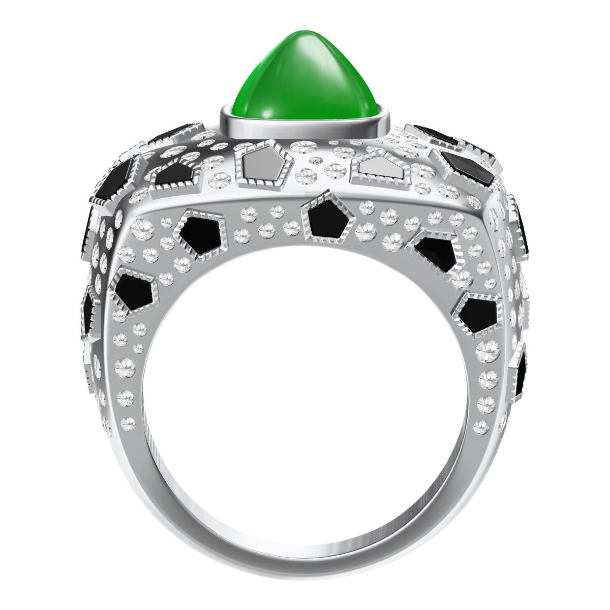 KDY-Q8590494 gemstone agate full set ring