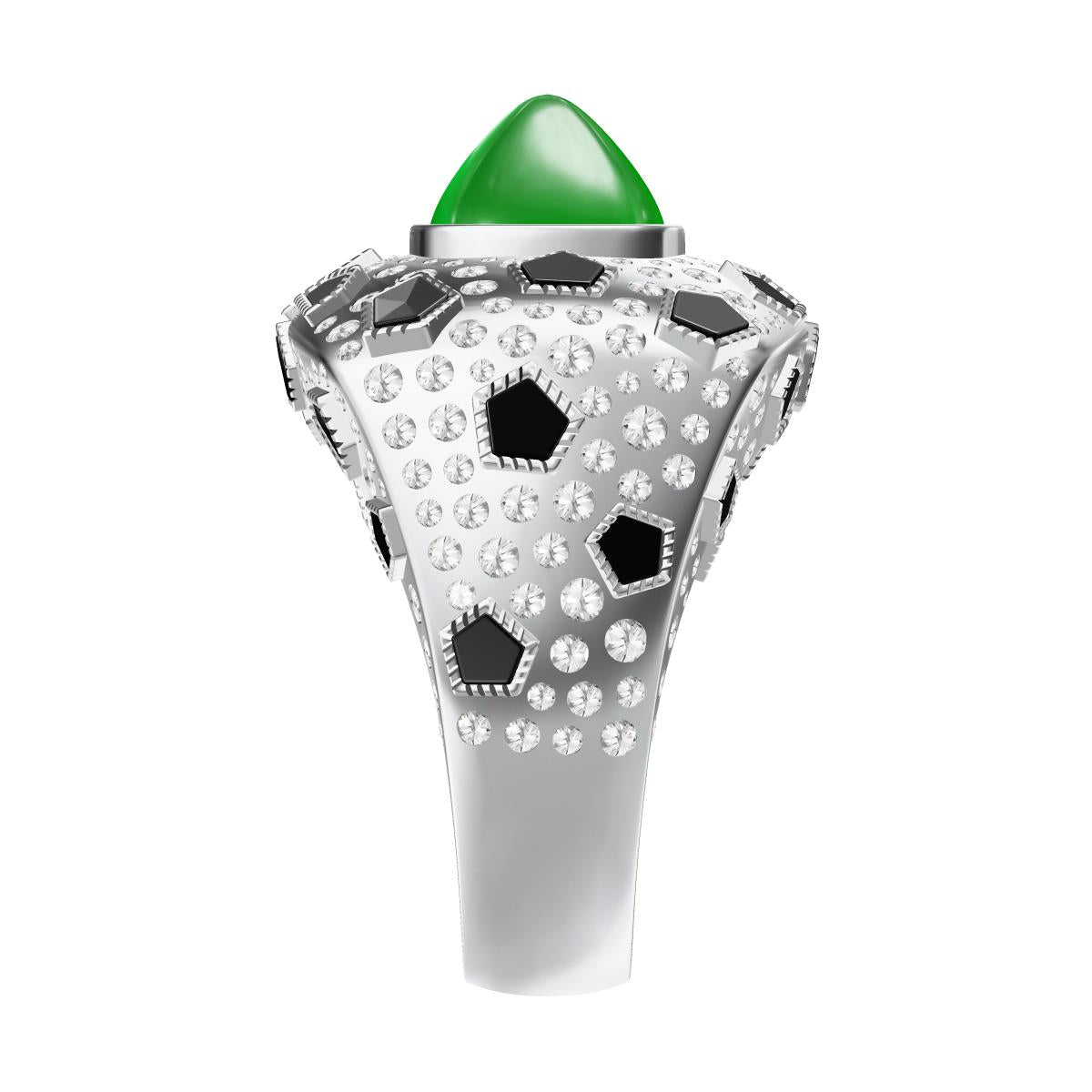 KDY-Q8590494 gemstone agate full set ring