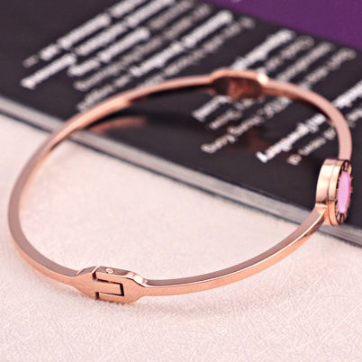 BGL-BR517373 round agate bracelet