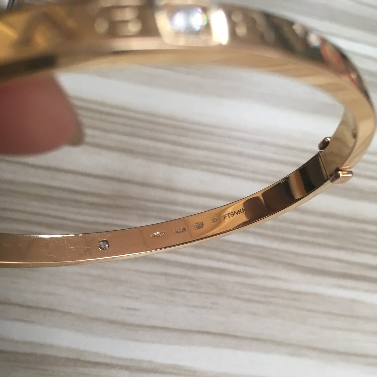BGL-BR856760 guest version letter two diamond bracelet