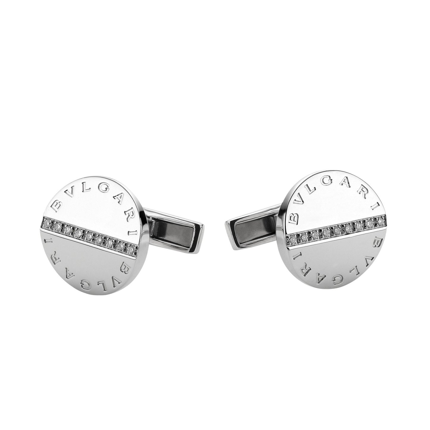 BGL-341173-GM853631 row of diamond round cufflinks