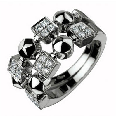 BGL-AN852958 Spear nail diamond ring