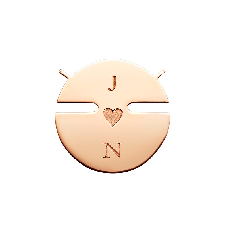 SM-084218 Small Split Round Cross Pendant