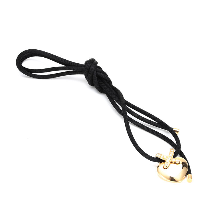 SM-212220 Crossed Heart Shape Pendant