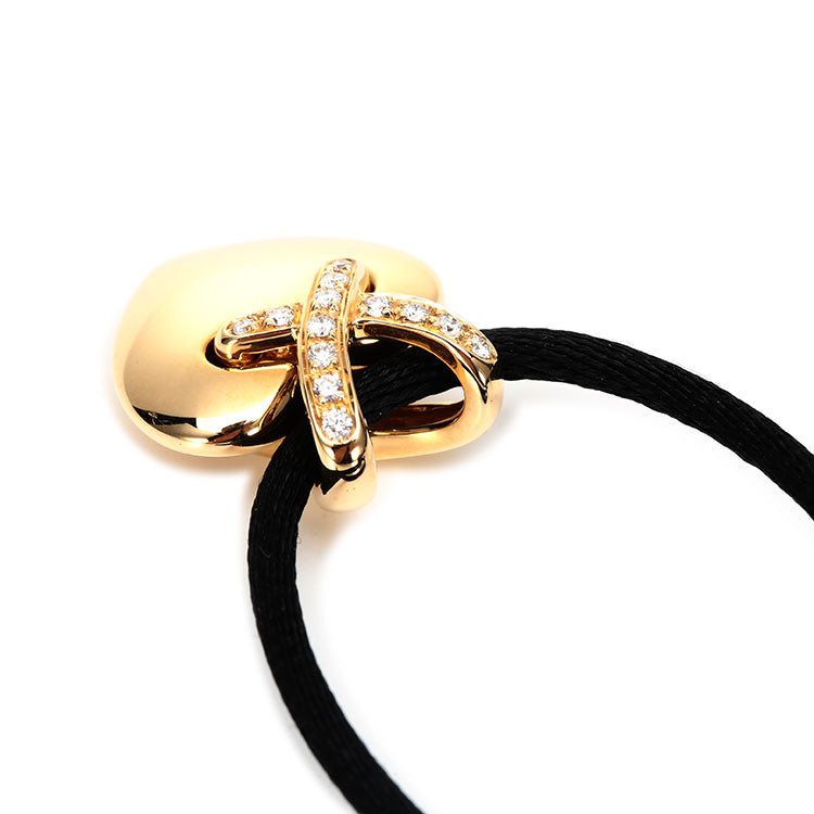 SM-212220 Crossed Heart Shape Pendant