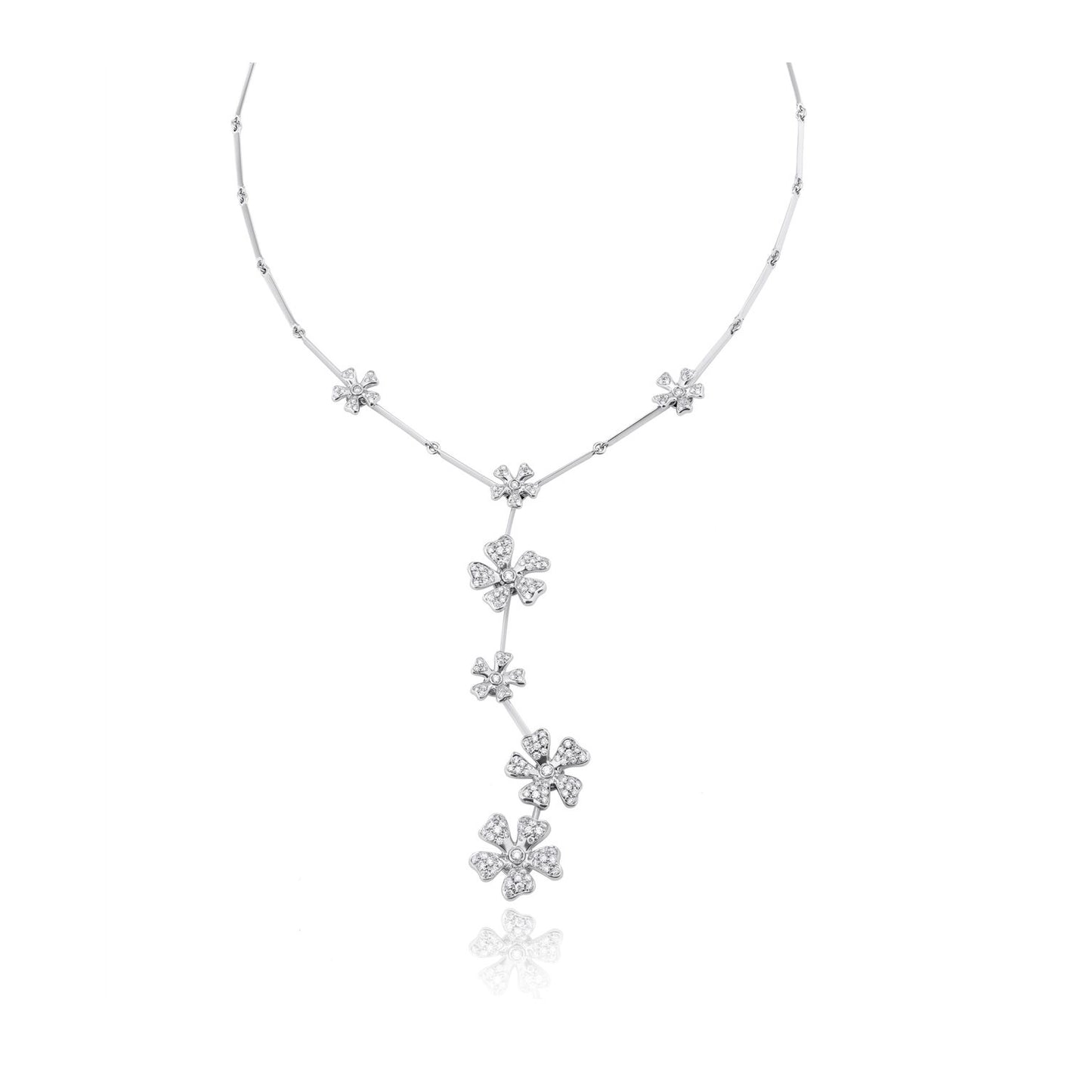 DBES-N5458716 petal necklace