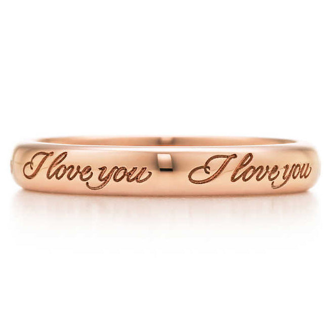 TIF59662434 light gold ILoveYo ring 15#