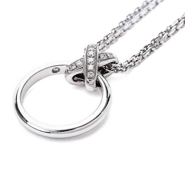 SM-081673 Ring Cross Pendant