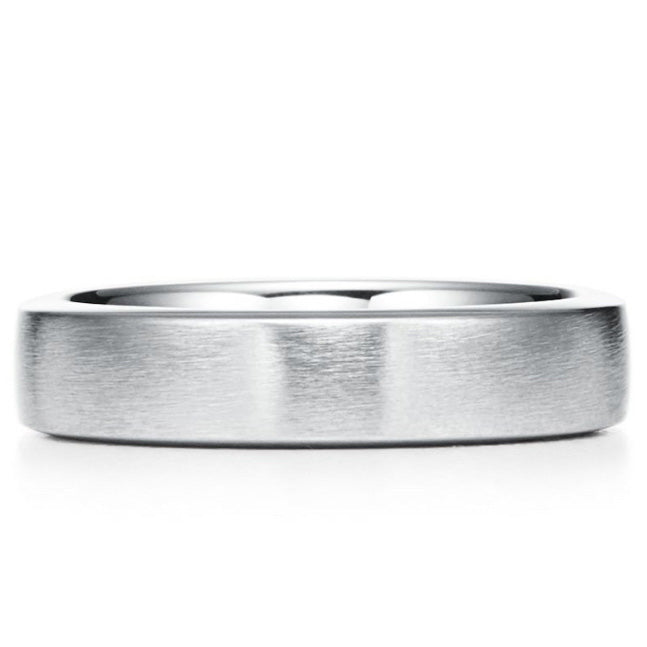 TIF49735730 light gold matte strip ring