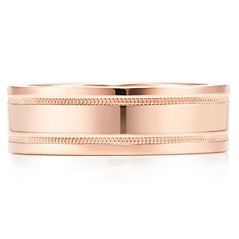 TIF12005992 light gold flat inner row of beads ring