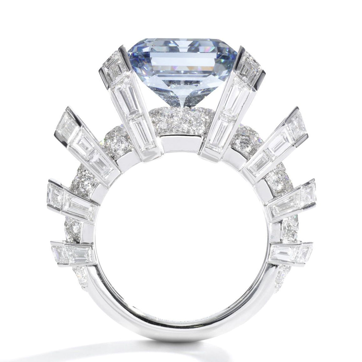 KDY-U6250893 side stone square ring