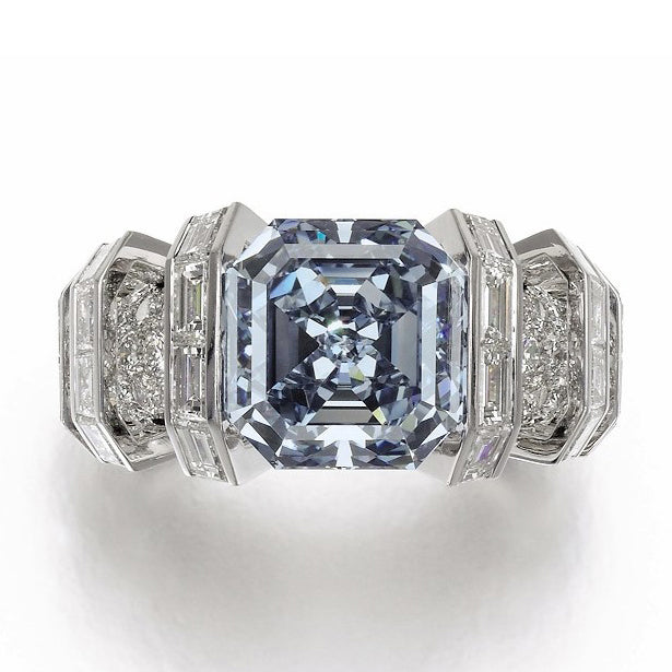 KDY-U6250893 side stone square ring