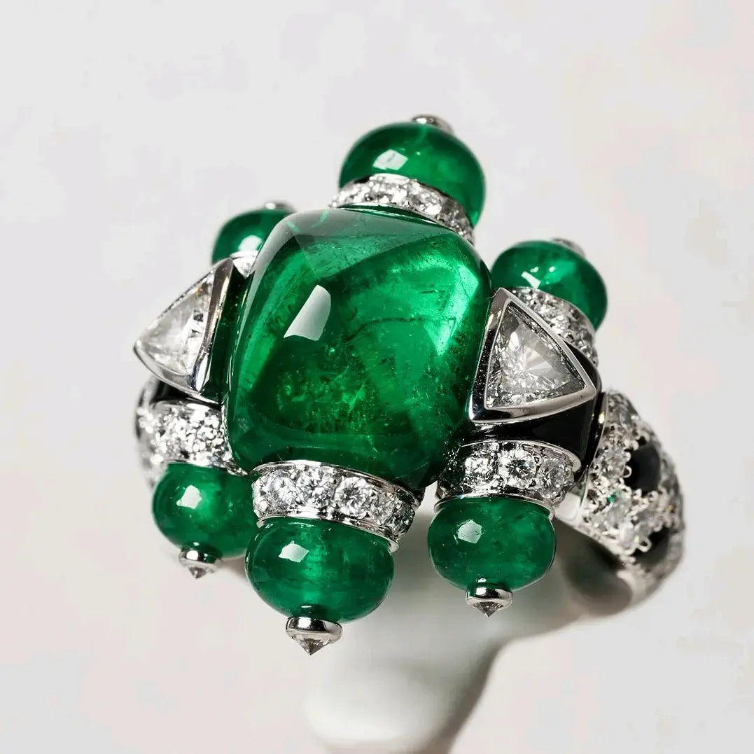 KDY-J2592789 Tangta Green Ring