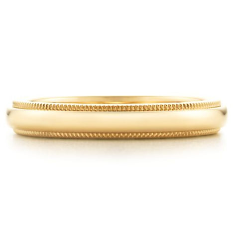 TIF2642942 light gold bead edge gear rack ring