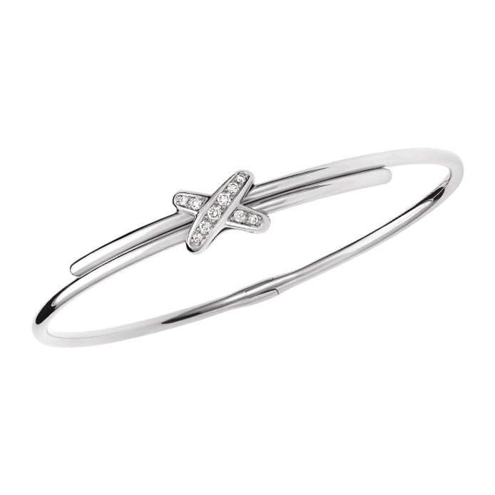SM-081777 Cross Half Diamond Bracelet Customer Version